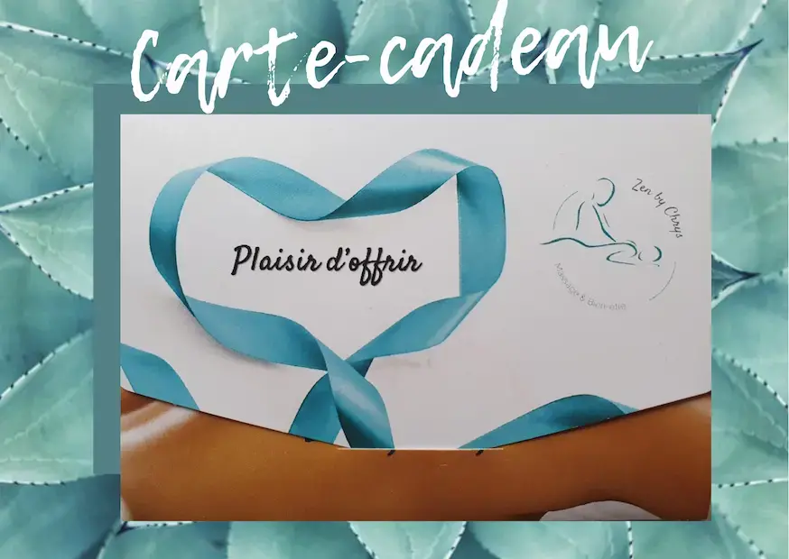 La carte cadeau Zen by Chrys, le cadeau détente et bien-être à Nanteuil-Lès-Meaux